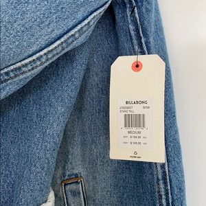 billabong stand tall denim jacket